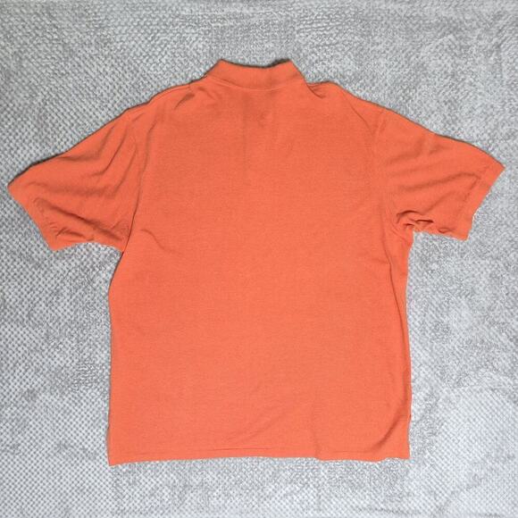 Polo Ralph Lauren Men's Polo 2XLT Orange Green Pony Short Sleeve Tall Shirt - Picture 2 of 7